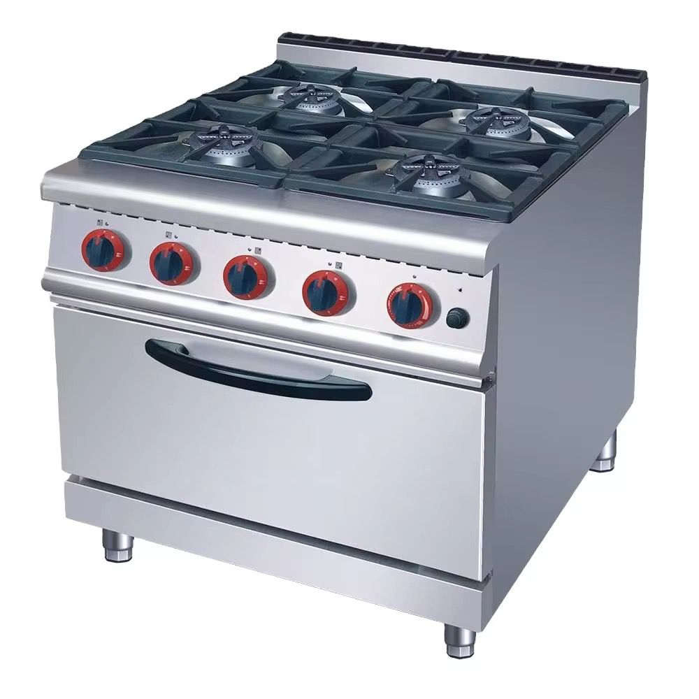 Burner Gas Range With Gas/Electric Oven