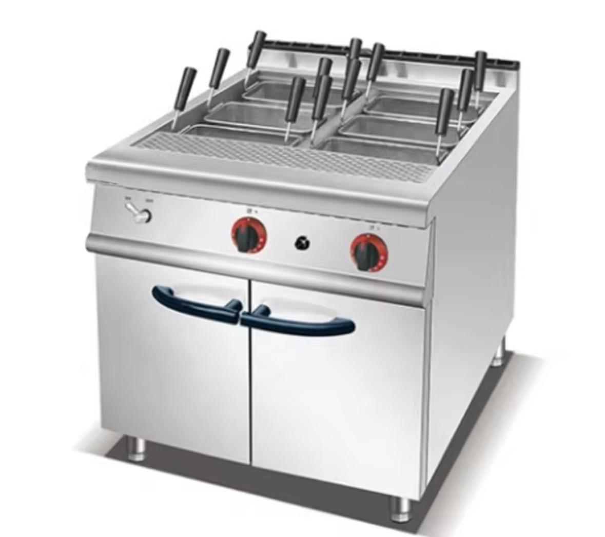 Gas Pasta Cooker With Cabinet