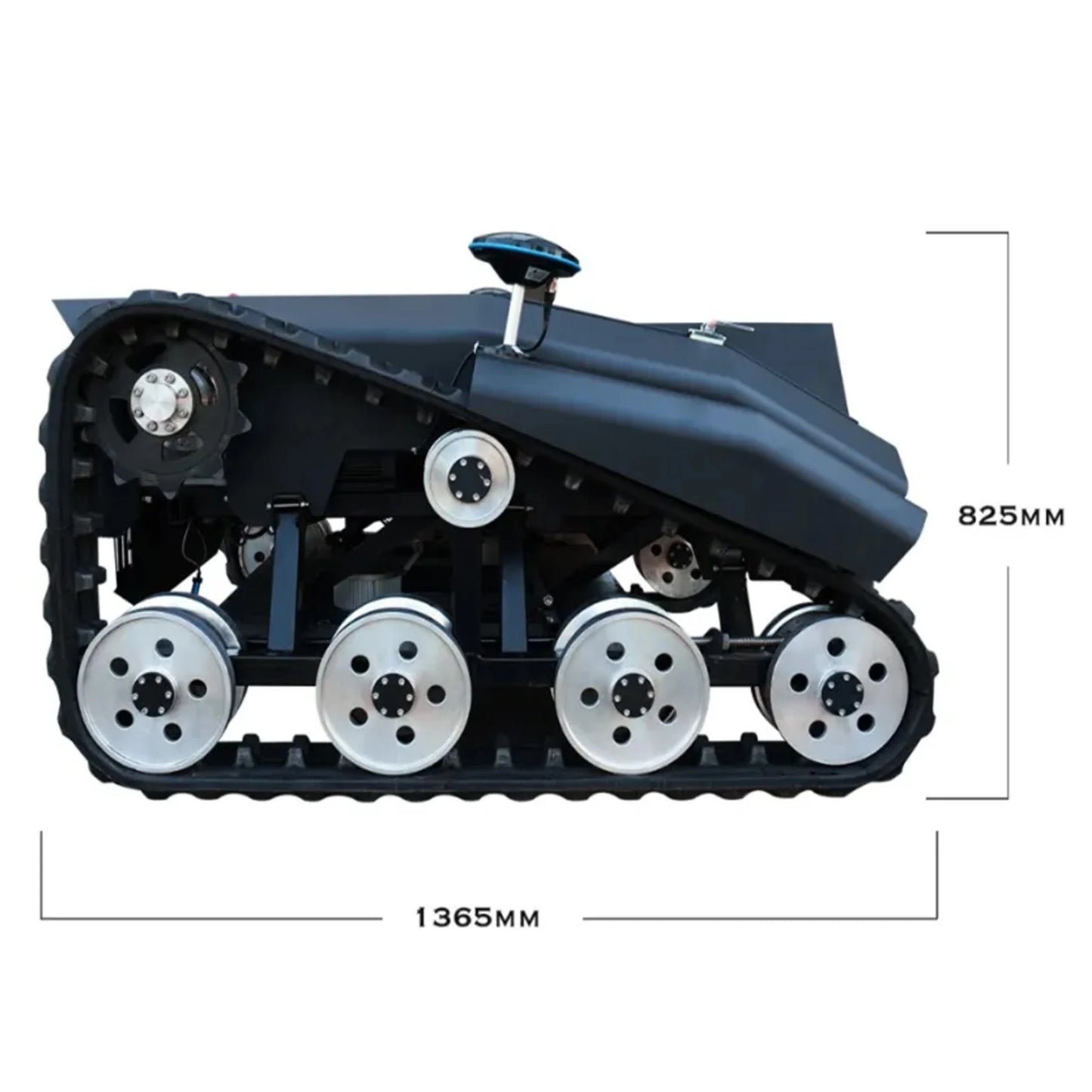 Pro Electric Robotic Lawn Mower Remote Control Automatic Crawler Grass Cutter Farm Orchard Golf Course Industrial DIY Grade
