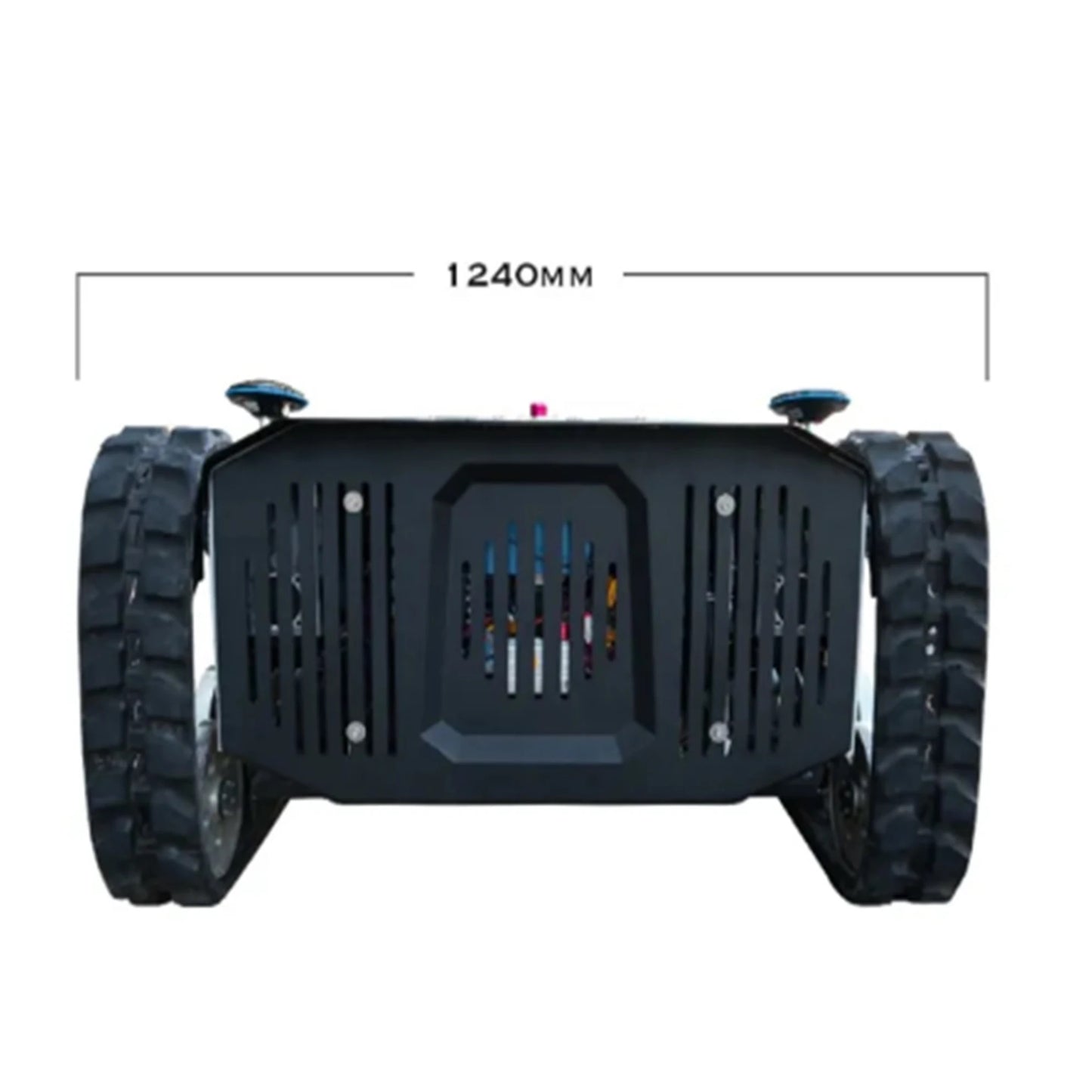Pro Electric Robotic Lawn Mower Remote Control Automatic Crawler Grass Cutter Farm Orchard Golf Course Industrial DIY Grade