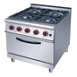 Burner Gas Range With Gas/Electric Oven