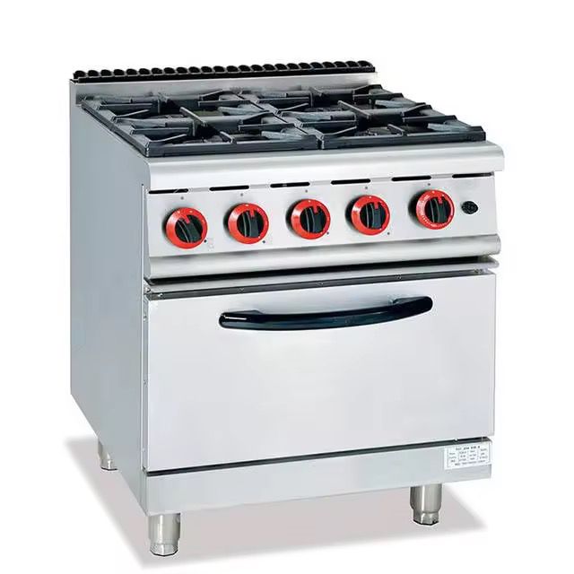 Burner Gas Range With Gas/Electric Oven