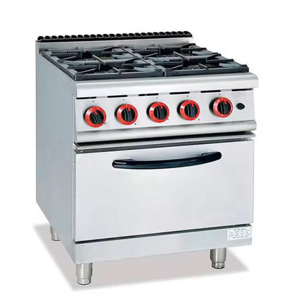 Burner Gas Range With Gas/Electric Oven