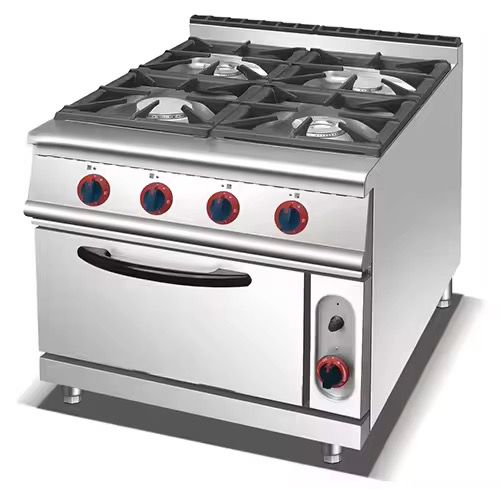 Gas 4-Burner Range With Gas/Electric Oven