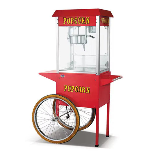 Machine Popcorn Maker Cart