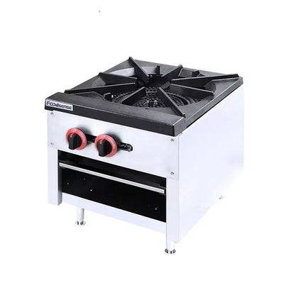Professional Commercial Kitchen Portable Stainless Steel LPG Best Gas Stove Single Burner Energy-Saving