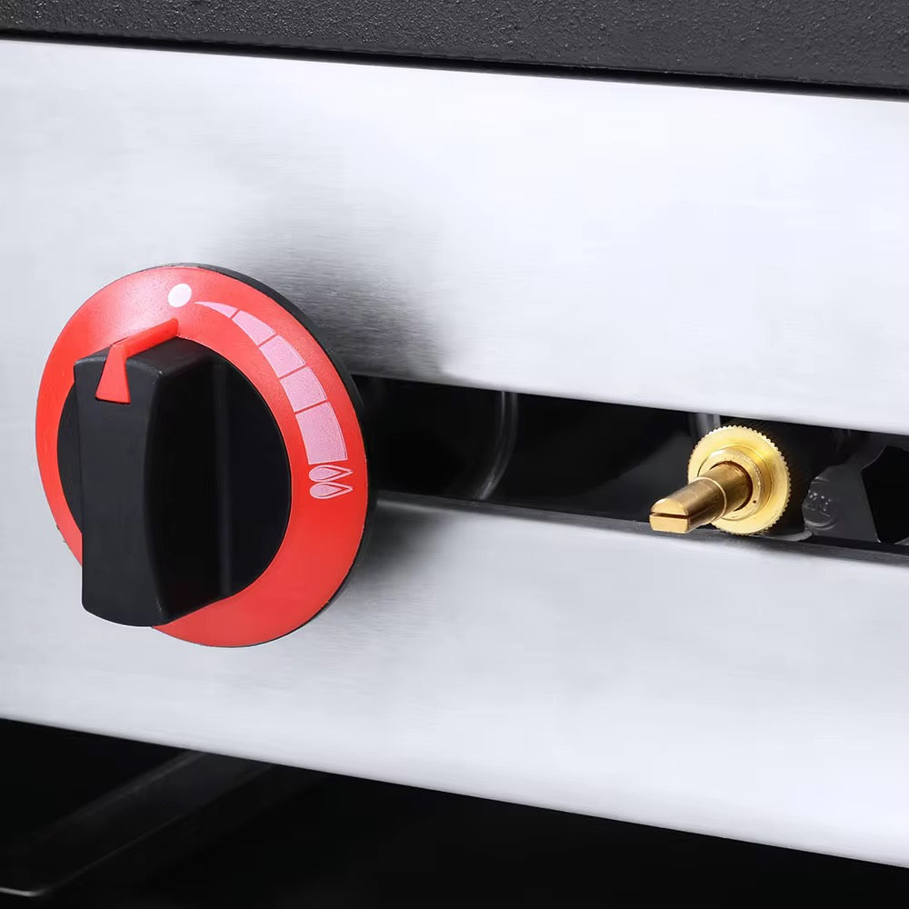 Professional Commercial Kitchen Portable Stainless Steel LPG Best Gas Stove Single Burner Energy-Saving