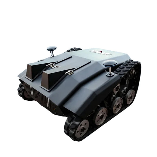 Pro Electric Robotic Lawn Mower Remote Control Automatic Crawler Grass Cutter Farm Orchard Golf Course Industrial DIY Grade